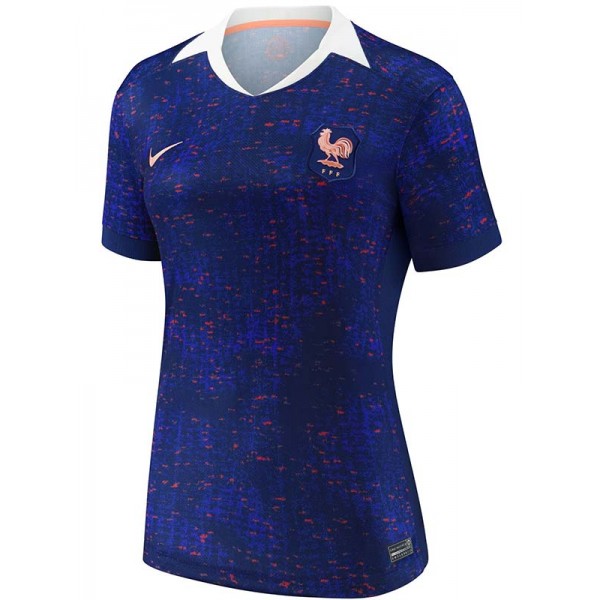 France maillot féminin domicile premier uniforme de football féminin kit de football sportif hauts maillot coupe 2025-2026